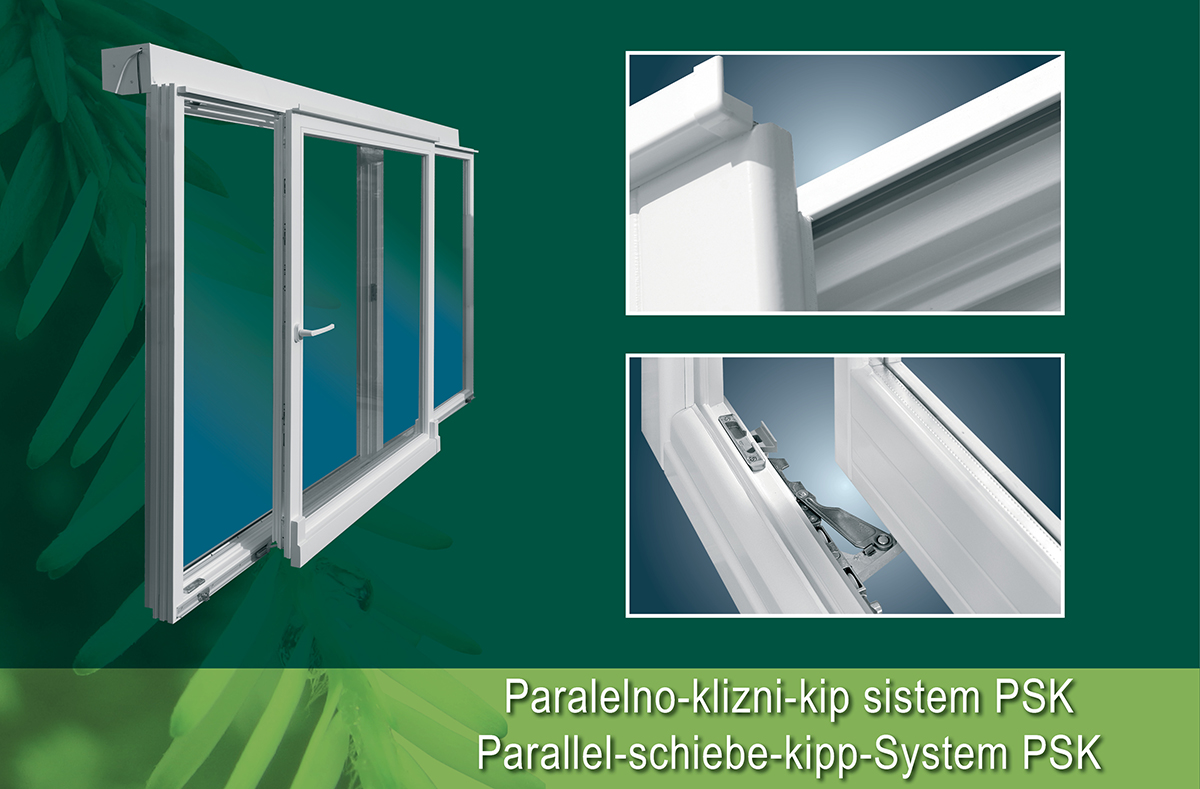 Parallel schiebe kipp System PSK